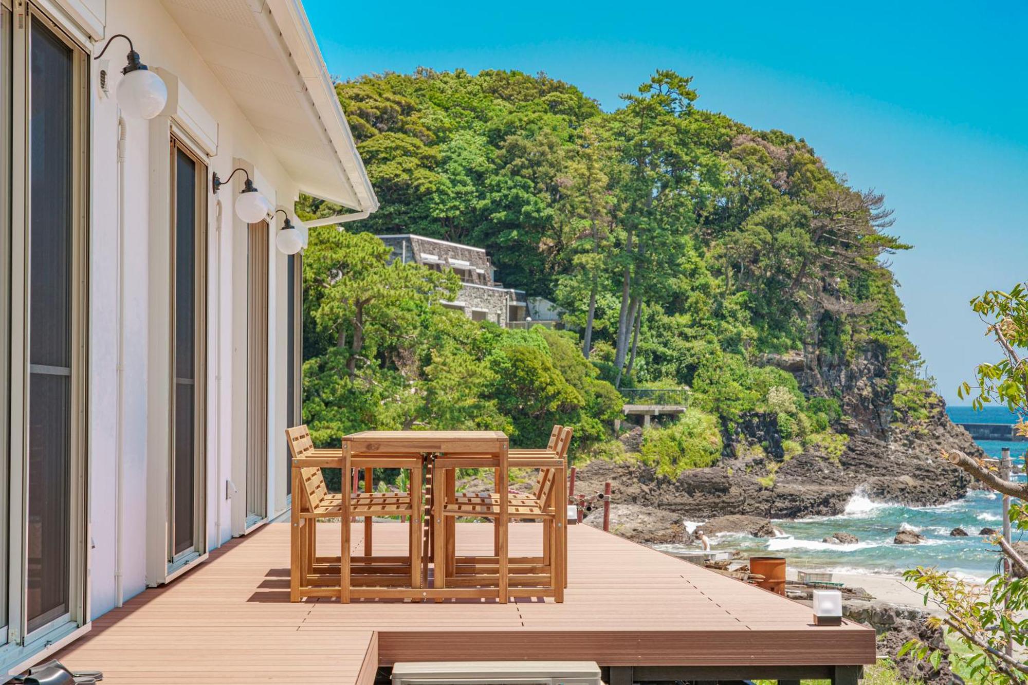 Villa Kawazu - Umi - Mitaka Exteriör bild